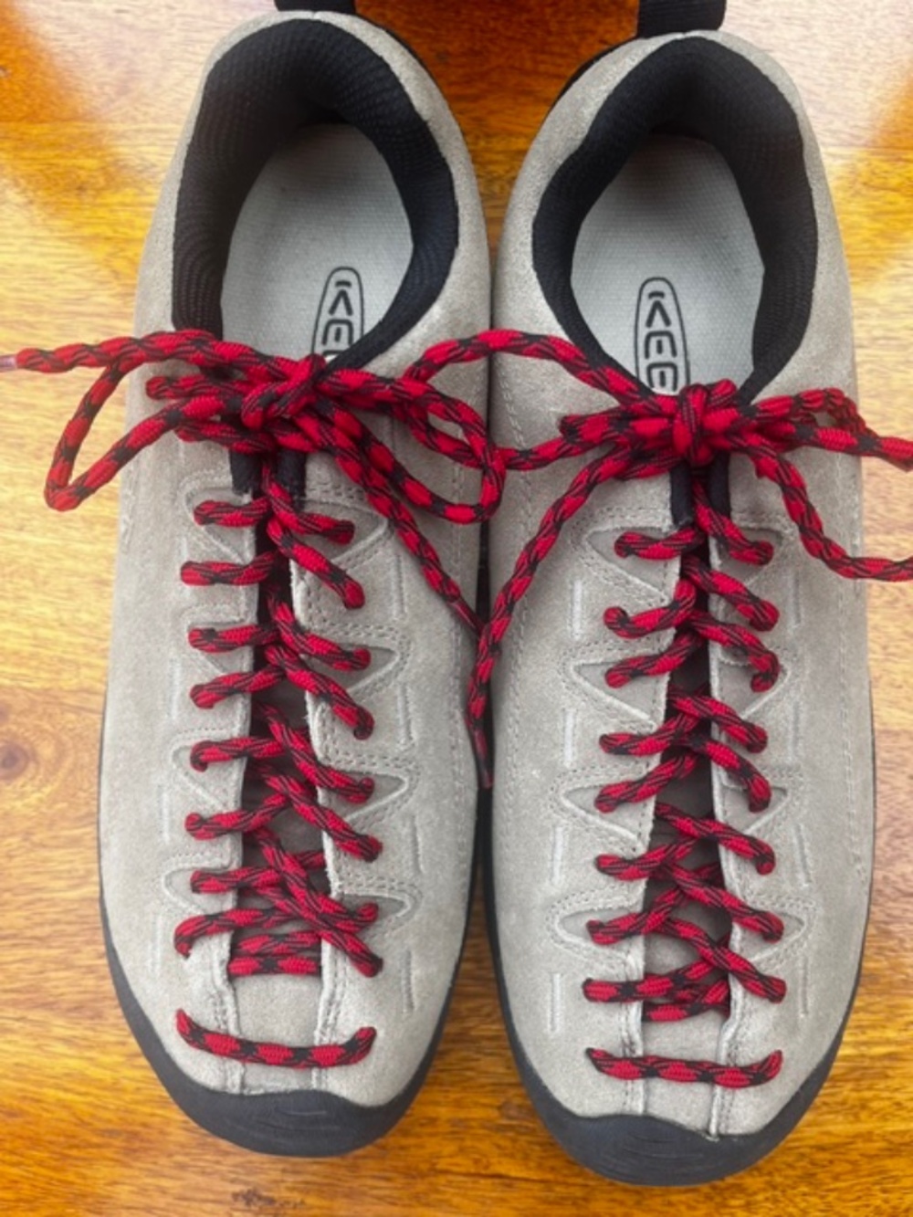 Women's Keen - Jasper - Silver Mink Suede Sneakers "NWOB" - US 9.5 / EUR 40
